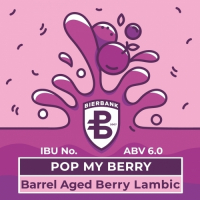 Пиво Pop My Berry (Barrel Aged Lambic) Пиво Pop My Berry (Barrel Aged Lambic)