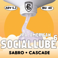 Пиво Social Lube⁶: Sabro • Cascade Пиво Social Lube⁶: Sabro • Cascade