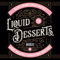 Пиво Liquid Desserts 15 - Barrel Aged Double Chocolate Rocky Road Stout Пиво Liquid Desserts 15 - Barrel Aged Double Chocolate Rocky Road Stout