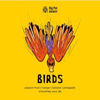 Пиво BIRDS Passion Fruit & Pineapple & Mango & Banana