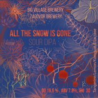 Пиво ALL THE SNOW IS GONE