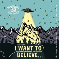 Пиво I WANT TO BELIEVE...