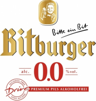Пиво Bitburger Drive 0,0% Alkoholfreies Pils