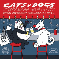 Пиво Cats & Dogs Have All The Luck BA Jack Daniels