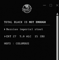 Пиво Total Black Is Not Enough Пиво Total Black Is Not Enough