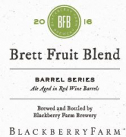 Пиво Barrel Series Brett Fruit Blend (2016) Пиво Barrel Series Brett Fruit Blend (2016)