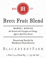 Пиво Barrel Series Brett Fruit Blend (2017)