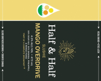 Пиво Half & Half - Mango Overdrive Пиво Half & Half - Mango Overdrive