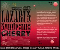Пиво Lazarus Syndrome - Cherry Пиво Lazarus Syndrome - Cherry