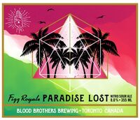 Пиво Paradise Lost - Fizz Royale Пиво Paradise Lost - Fizz Royale