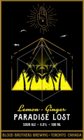 Пиво Paradise Lost - Lemon & Ginger Пиво Paradise Lost - Lemon & Ginger