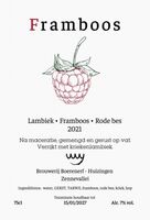 Пиво Framboos (Oogst 2021)