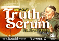 Пиво Third Knob Truth Serum Belgian Tripel Пиво Third Knob Truth Serum Belgian Tripel