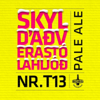 Пиво SKYLD'AÐ VERA STÓLAHLJÓÐ NR.T13 Пиво SKYLD'AÐ VERA STÓLAHLJÓÐ NR.T13