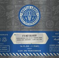 Пиво It's Not Delivery Пиво It's Not Delivery