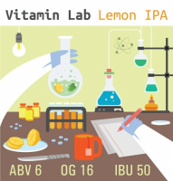 Пиво Vitamin Lab Lemon IPA