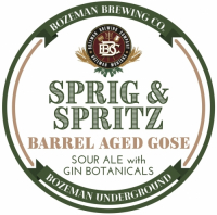 Пиво 2019 Sprig & Spritz Barrel Aged Gose w/Gin Botanicals