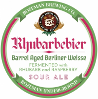 Пиво 2021 Rhubarbebier Barrel Aged Rhubarb Raspberry Brett Berliner Weisse