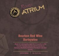 Пиво Bourbon Red Wine Barleywine