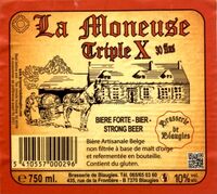 Пиво La Moneuse Triple X