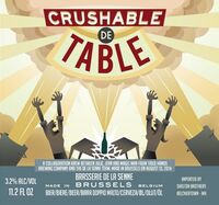 Пиво Crushable de Table Пиво Crushable de Table