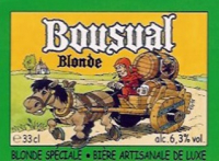Пиво Bousval Blonde