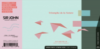 Пиво Triomphe De La Nature (mûres & vanille) Пиво Triomphe De La Nature (mûres & vanille)