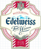 Пиво Edelweiss Fest Weizen