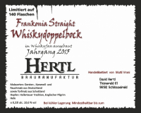 Пиво Frankonia Straight Whiskeydoppelbock
