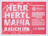 Пиво Herr Hertl Mania Rauch IPA Пиво Herr Hertl Mania Rauch IPA
