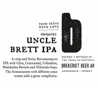 Пиво Uncle Brett IPA
