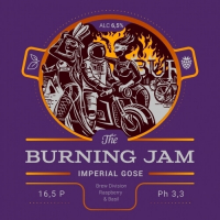 Пиво Burning Jam: Raspberry & Basil