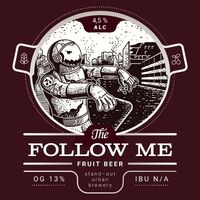 Пиво Follow Me Framboise Пиво Follow Me Framboise