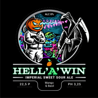Пиво Hell A Win (Mango & Basil) Пиво Hell A Win (Mango & Basil)