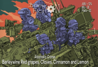 Пиво Alcoholic Crime: Barleywine Red Grapes, Cloves, Cinnamon And Lemon