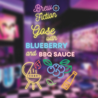 Пиво Gose with Blueberry and BBQ Sauce