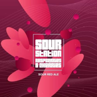 Пиво Sour Station With Raspberries And Cherries
