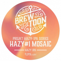 Пиво Hazy #1 Mosaic Пиво Hazy #1 Mosaic
