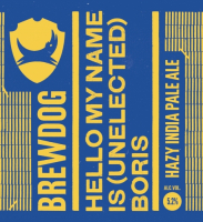 Пиво Hello My Name Is (Unelected) Boris Пиво Hello My Name Is (Unelected) Boris