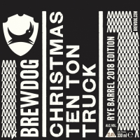 Пиво Christmas Ten Ton Truck 2018 Rye Barrel Edition Пиво Christmas Ten Ton Truck 2018 Rye Barrel Edition
