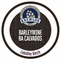 Пиво Barleywine BA Сalvados LoboDay Batch Пиво Barleywine BA Сalvados LoboDay Batch