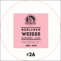 Пиво Berliner Weisse #26 (малина и кофе)