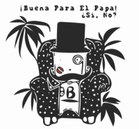 Пиво ¡Buena Para El Papa! ¿Si, No?