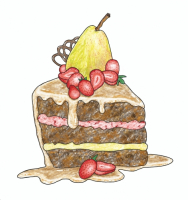 Пиво Chocolate Strawberry Pear Vanilla Cake