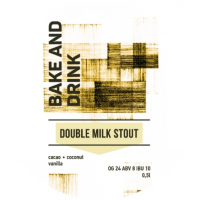 Пиво Bake and Drink: cacao + coconut + vanilla