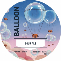 Пиво Balloon: малина + гранат