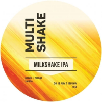 Пиво Multishake: peach + mango + vanilla