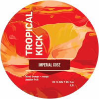 Пиво Tropical kick: blood orange + mango + passion fruit