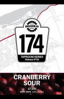 Пиво 174 Taproom Series 69: Cranberry Sour Пиво 174 Taproom Series 69: Cranberry Sour