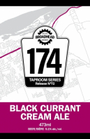 Пиво 174 Taproom Series 72: Black Currant Cream Ale Пиво 174 Taproom Series 72: Black Currant Cream Ale